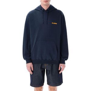 XLARGE Classic Logo Pullover Hoodie Men NAVY Sweaters & Cardigans